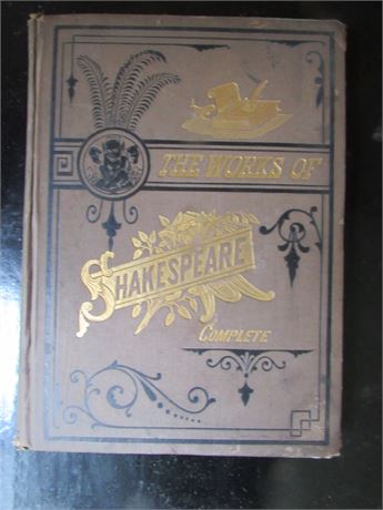 Old The Works of Shakespeare Complete Book