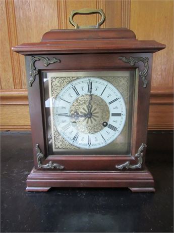 Antique Hamilton Mantel Clock w/ Key
