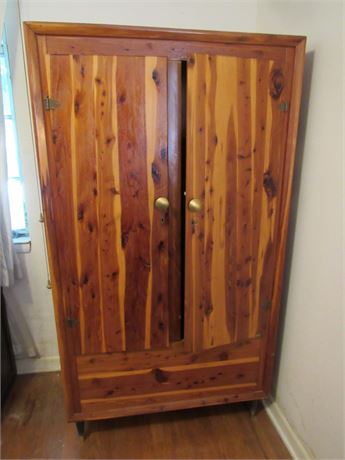 Wood Wardrobe-Cedar Lined