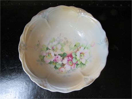 Hand Painted Bowl, Signed