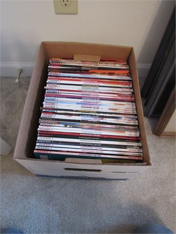 Large Box of Playboy Magazines Early 2005-2012