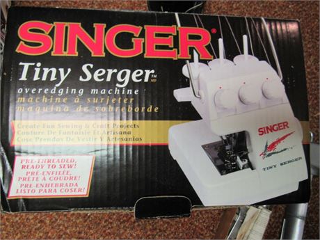 Singer Tiny Serger in Box