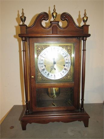 Vintage Herman Miller Mantel Clock w/ Key, Model 4993