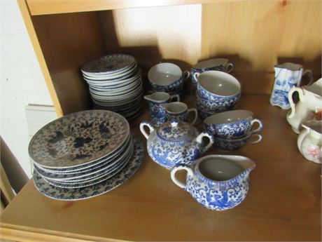 Vintage Blue China Made in Japan