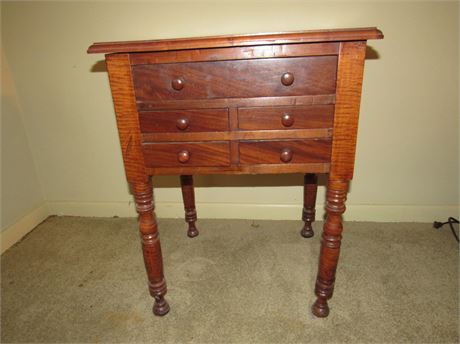 Vintage Wood End Table or Cabinet