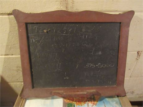 Old Wall Chalkboard