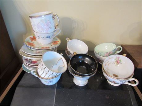 Vintage Tea Cup Lot