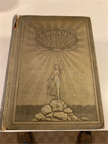 Signed Copy of The Library of Health, 1934 Edition