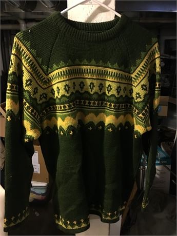 1960s Higbee's Men's Wool Sweater